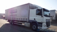DAF CF 440 FAR EURO 6 valník s plachtou + zvedací čelo 2 t