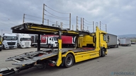 DAF FA CF 75.360 EURO 5 přepravník aut - prodejné jen s přívěsem GROENEWOLD P0461K - cena je za celou soupravu
