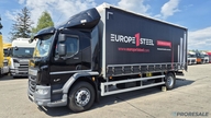 DAF LF 290 FA Sleeper Cab EURO 6 - valník s plachtou