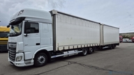 DAF XF 480 FAR SSC EURO 6 velkoobjemová souprava - prodejné jen s přívěsem PANAV TVK18M - P0463W - cena je za celou soupravu