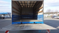IVECO EUROCARGO ML 120EL20G pohon CNG - valník s plachtou + zvedací čelo