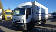 IVECO EUROCARGO ML 120E18 EURO 5 - valník s plachtou + zvedací čelo 1,5 t