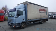 MAN TGL 12.210 EURO 3 valník s plachtou + zvedací čelo 1,5 t