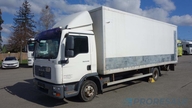 MAN TGL 12.210 EURO 3 skříňový + zvedací čelo 1 t
