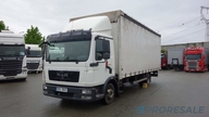 MAN TGL 12.250 4X2 BL EURO 5 valník s plachtou