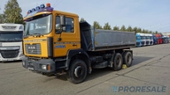 MAN 27.414 DFK 6x4 - 3-stranný sklápěč 10 m3