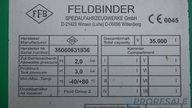  FELDBINDER EUT 35.3 - 2 komory 35 m3