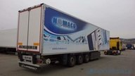 LAMBERET SEMIFRIGO LVFS3 - mrazírenský návěs MULTITEMP - dvojitá podlaha + diesel-elektrický agregát THERMO KING SLXe spectrum + dělící stěna
