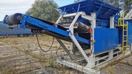  Hrubotřídič STROJFERR - Drtící jednotka DCS-40-P4, Magnetický separátor ROFC065220, Třídič E12 a Dopravník PD6000/500