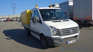 VOLKSWAGEN CRAFTER DOUBLE CAB 2,0 TDi 100 kW valník s plachtou - nelze odpočet DPH