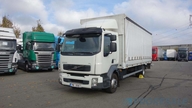 VOLVO FL 290 4x2R EURO 5 valník s plachtou + zvedací čelo 1,5 t