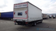 VOLVO FL 290 4x2R EURO 5 valník s plachtou + zvedací čelo 1,5 t