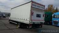 VOLVO FL 290 4x2R EURO 5 valník s plachtou + zvedací čelo 1,5 t