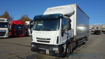 IVECO EUROCARGO 140E25 valník s plachtou + zvedací čelo 1,5 t