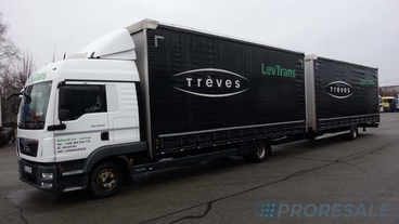 MAN TGL 12.250 4X2 BL EURO 6 - prodejné jen s přívěsem P0383 - cena je za celou soupravu
