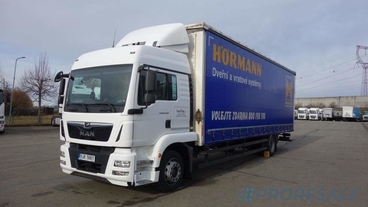 MAN TGM 18.290 EURO 6 - valník s plachtou