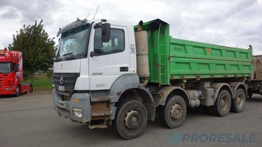 MERCEDES-BENZ AXOR 3240 K 8X4 EURO 3 sklápěč 16m3- Fe/Fe