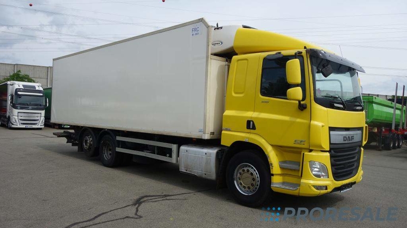 DAF CF 440 FAN Sleeper Cab mrazírna + agregát CARRIER SUPRA 850 + zvedací čelo 1,5 t 