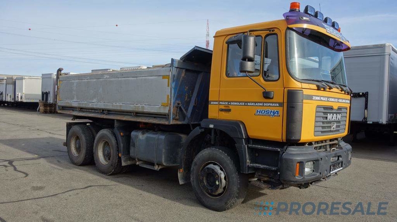 MAN 27.414 DFK 6x4 - 3-stranný sklápěč 10 m3