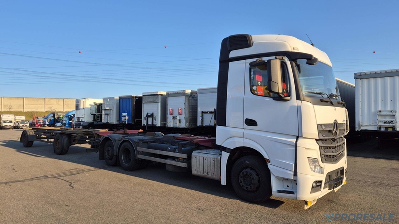 MERCEDES-BENZ ACTROS 2546 L 6X2 EURO 6 - pro přepravu BDF