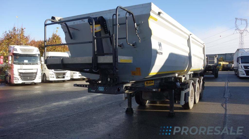 WIELTON NW-3 sklápěcí návěs 32 m3 - Fe/Fe 