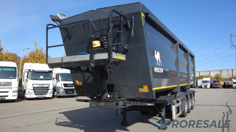 WIELTON NW-3 sklápěcí návěs 50 m3 - Fe/Fe