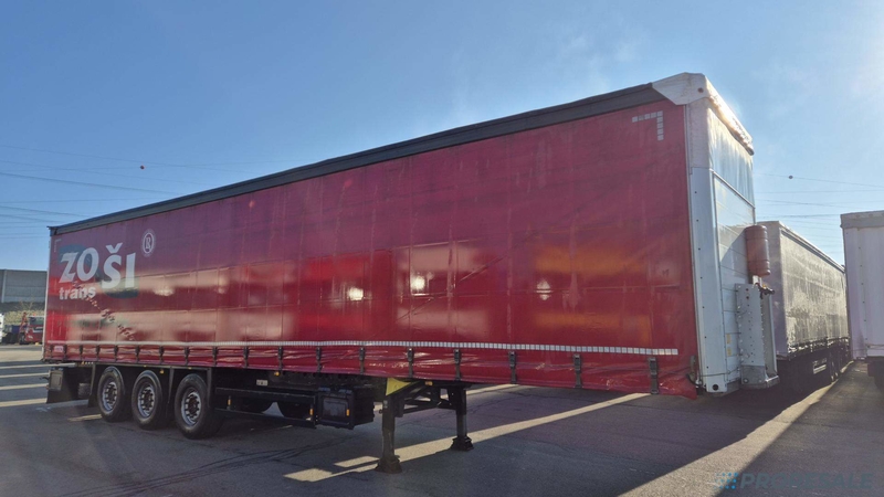 SCHMITZ CARGOBULL SCS 24/L - 13.62 - MULDA na přepravu svitků
