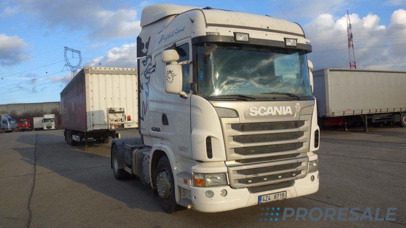 SCANIA G 420 HIGH LINE EURO 5 + HYDRAULIKA