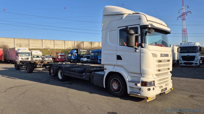 SCANIA R450 N331 6X2 HIGH LINE EURO 6 - pro přepravu BDF
