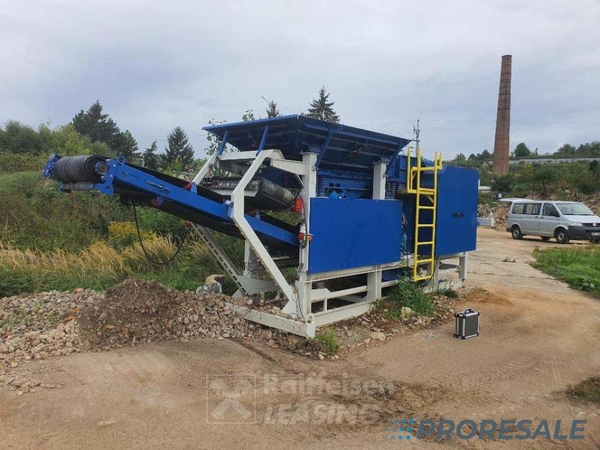  Hrubotřídič STROJFERR - Drtící jednotka DCS-40-P4, Magnetický separátor ROFC065220, Třídič E12 a Dopravník PD6000/500