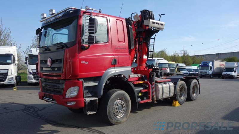 TATRA PHOENIX T 158/II 6X6 EURO 6 + hydraulická ruka EPSILON   