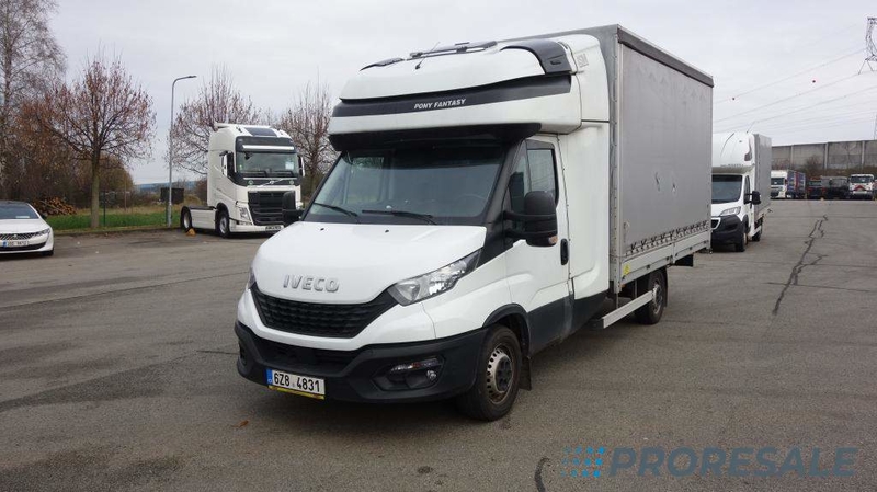 IVECO DAILY 35S18 3,0 132 kW - 8 paletový valník s plachtou