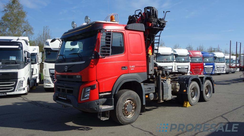 VOLVO FM 540 6X6 EURO 6 + hydraulická ruka EPSILON