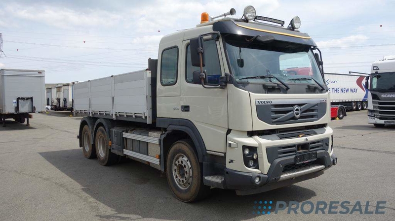 VOLVO FM 11.450 6X4 EURO 5 - sklápěč 12 m3 S1 - otevírací bočnice